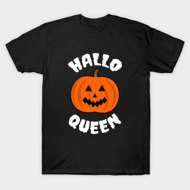 Hallo Queen T-Shirt by LunaMay